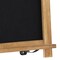 Flash Furniture Torched Wood Magnetic Tabletop/Hanging Chalkboard HFKHD-GDIS-CRE8-622315-GG - alternate 5